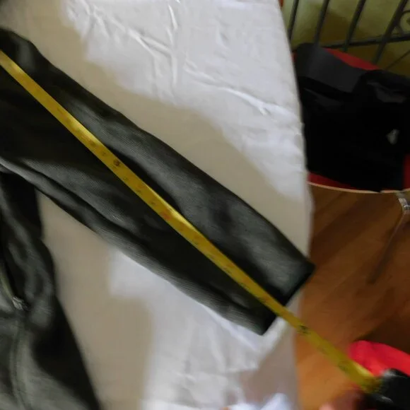 L.L. Bean Black Olive Long Sweater fleece zipper hoodie Petite XL - Picture 13 of 13